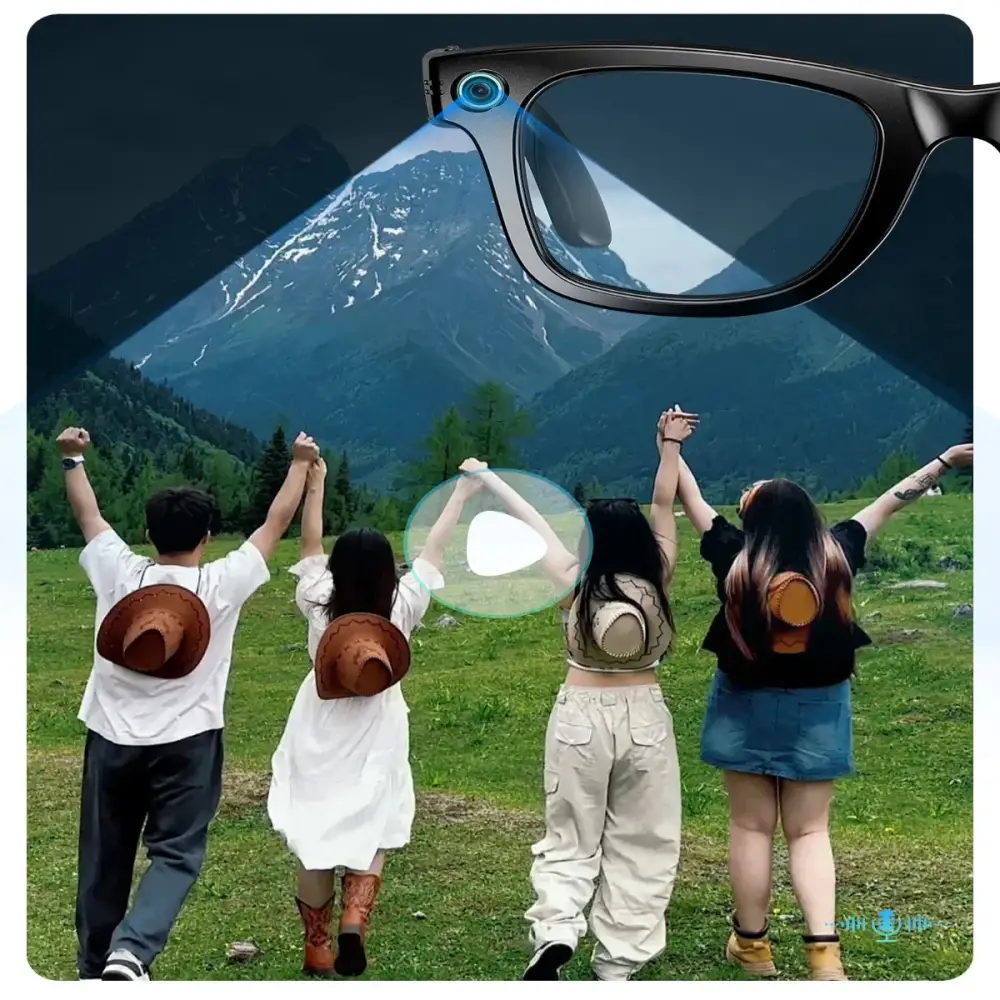 AI Smart Glasses – 4K Camera Translation Music & Calls (4 models available) - 9eight5