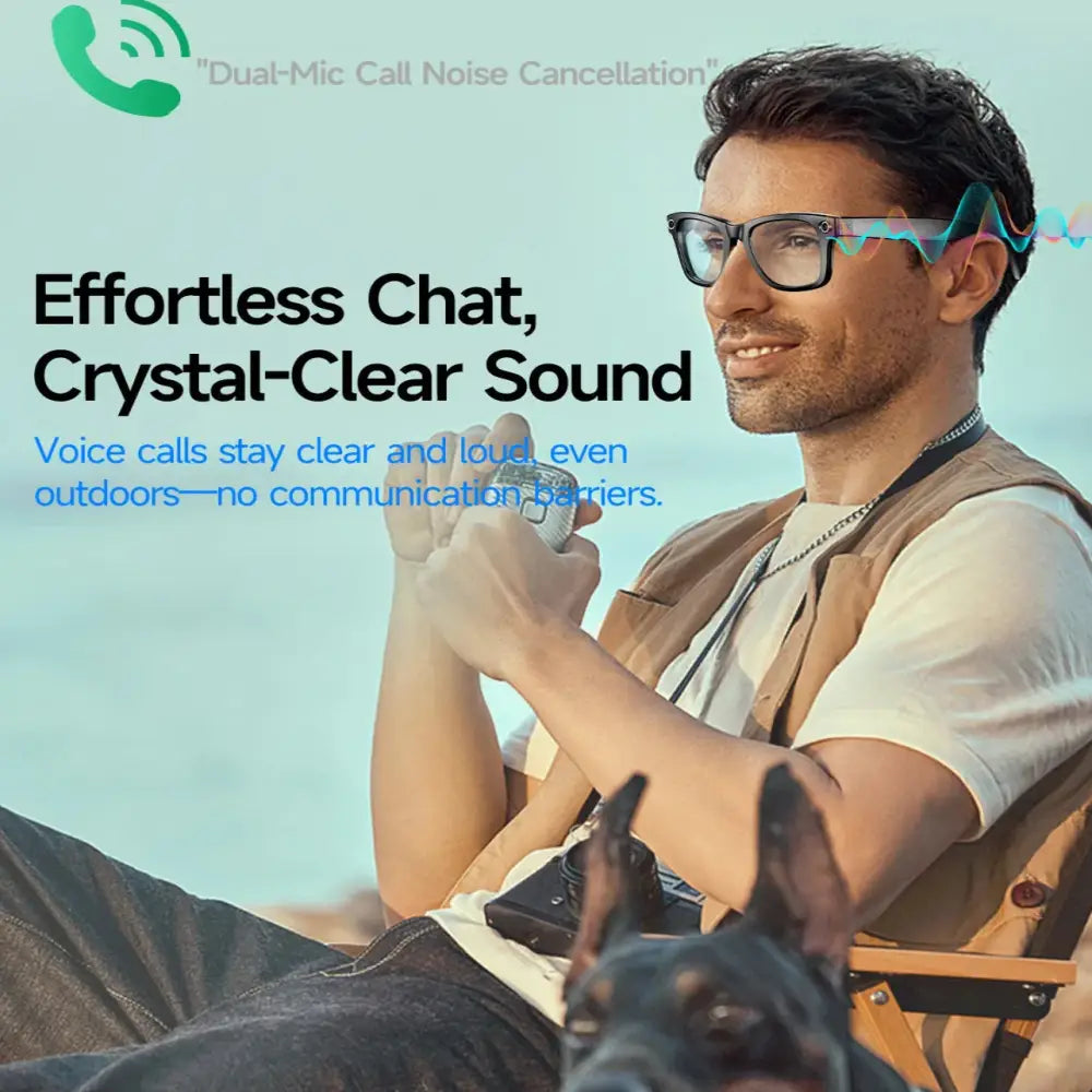 AI Smart Glasses – 4K Camera Translation Music & Calls (4 models available) - 9eight5