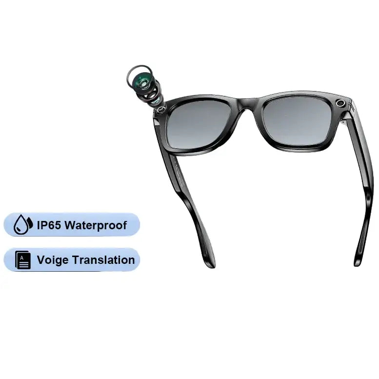 AI Smart Glasses – 4K Camera Translation Music & Calls (4 models available) - Colour Change / Smart Glasses - 9eight5