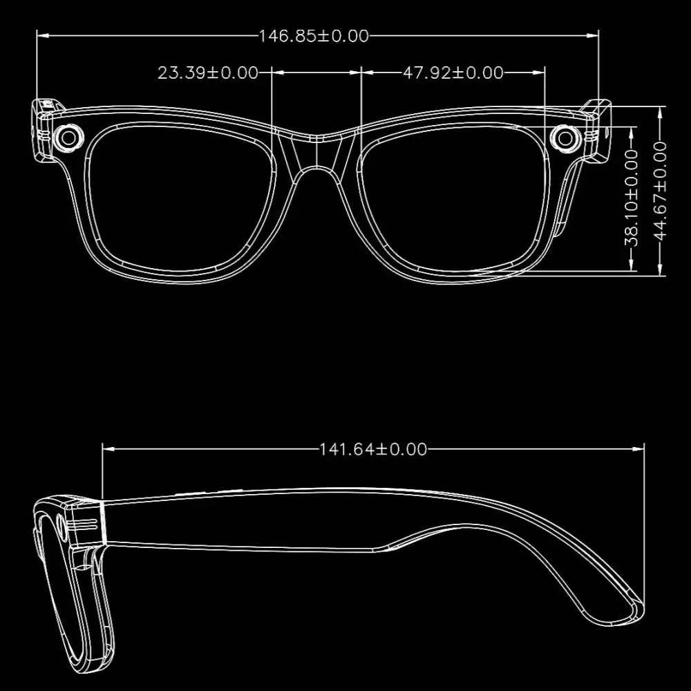 AI Smart Glasses – 4K Camera Translation Music & Calls (4 models available) - 9eight5