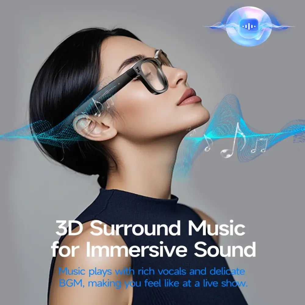 AI Smart Glasses 800W Camera – Photo/Video & Calls (different models available) - 9eight5