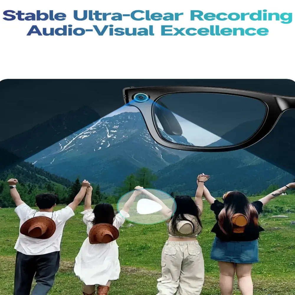AI Smart Glasses 800W Camera – Photo/Video & Calls (different models available) - 9eight5