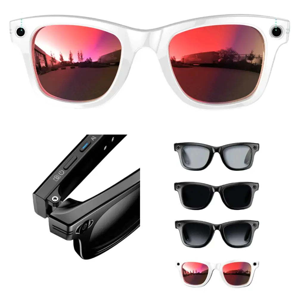 AI Smart Glasses 800W Camera – Photo/Video & Calls (different models available) - 9eight5