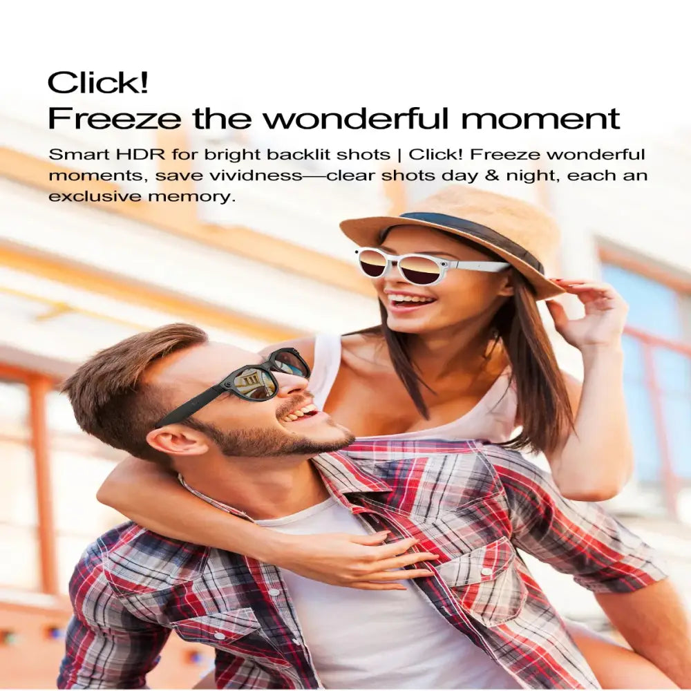 AI Smart Glasses with 4K Camera & Wi-Fi Transmission (different colours available) - 9eight5