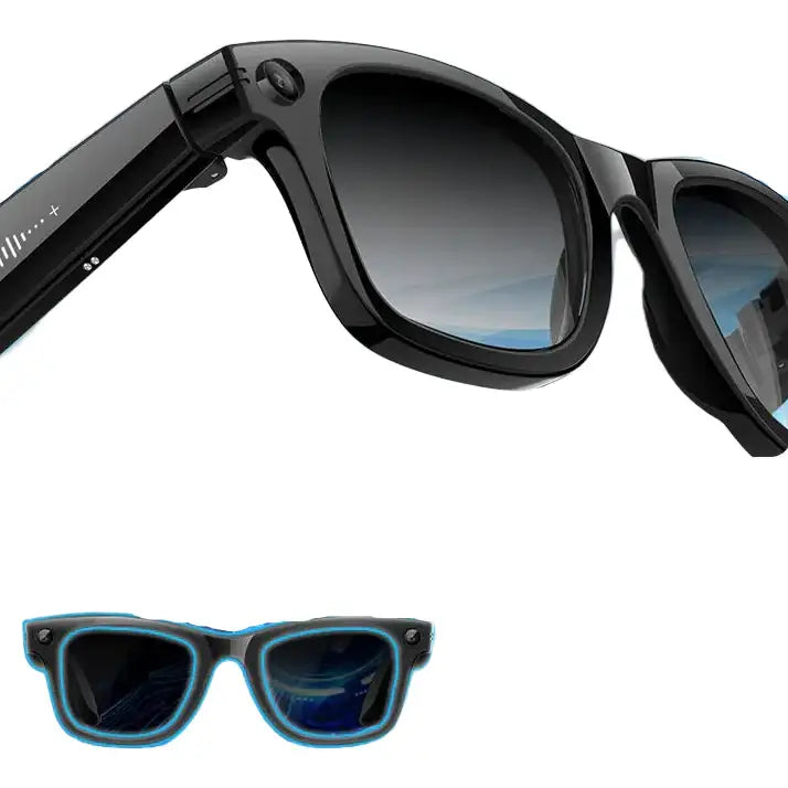 AI Smart Glasses with 5MP Camera & Bluetooth - 9eight5