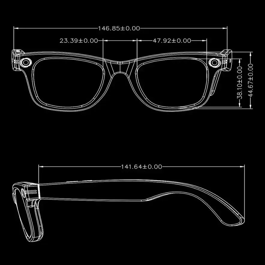 AI Smart Glasses with Camera & Bluetooth Call (different models available) - 9eight5