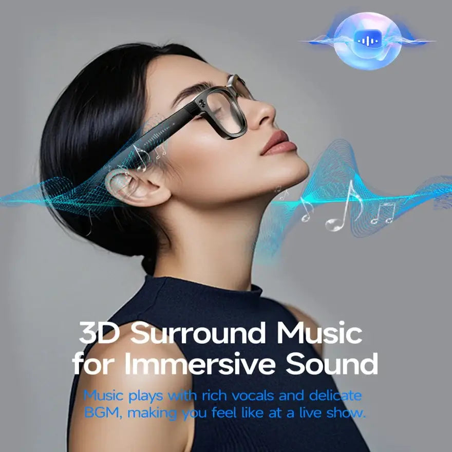 AI Smart Glasses with Camera & Bluetooth Call (different models available) - 9eight5
