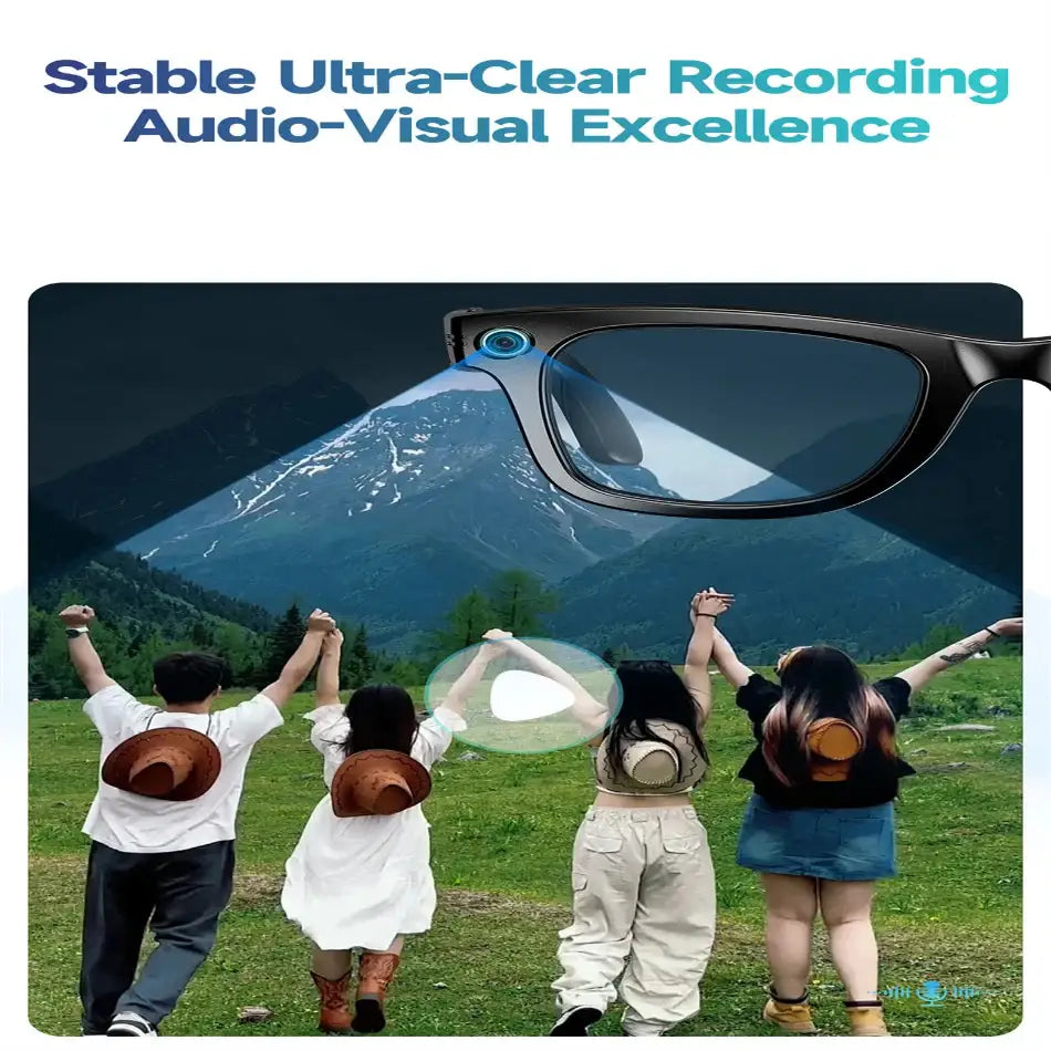 AI Smart Glasses with Camera & Bluetooth Call (different models available) - 9eight5