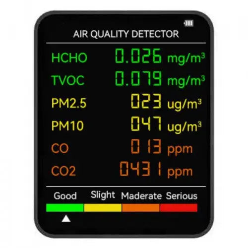 Air Quality Monitor - 6in1