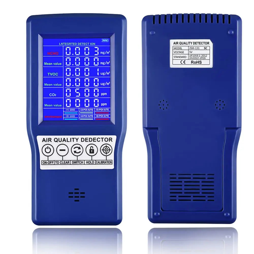 Air Quality Monitor - CO2 Formaldehyde TVOC AQI Detector