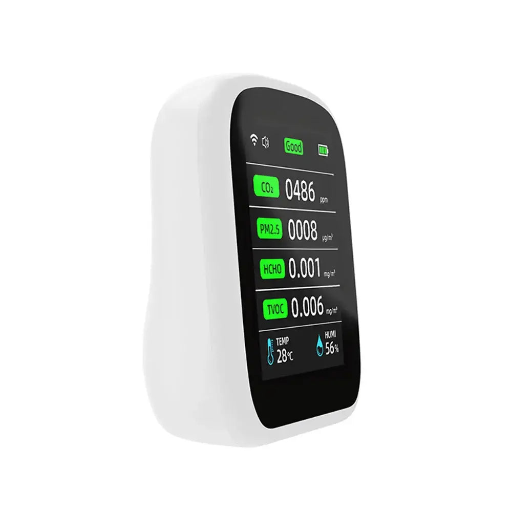 Air Quality Monitor – CO2 HCHO TVOC (8-in-1) - 8 in 1 / Air Quality Monitor - HBC