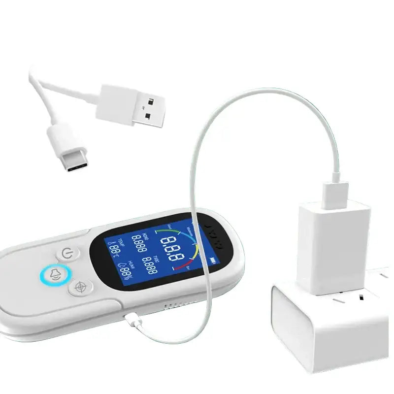 Air Quality Monitor – Formaldehyde TVOC CO2 Temperature & Humidity Detector - HBC