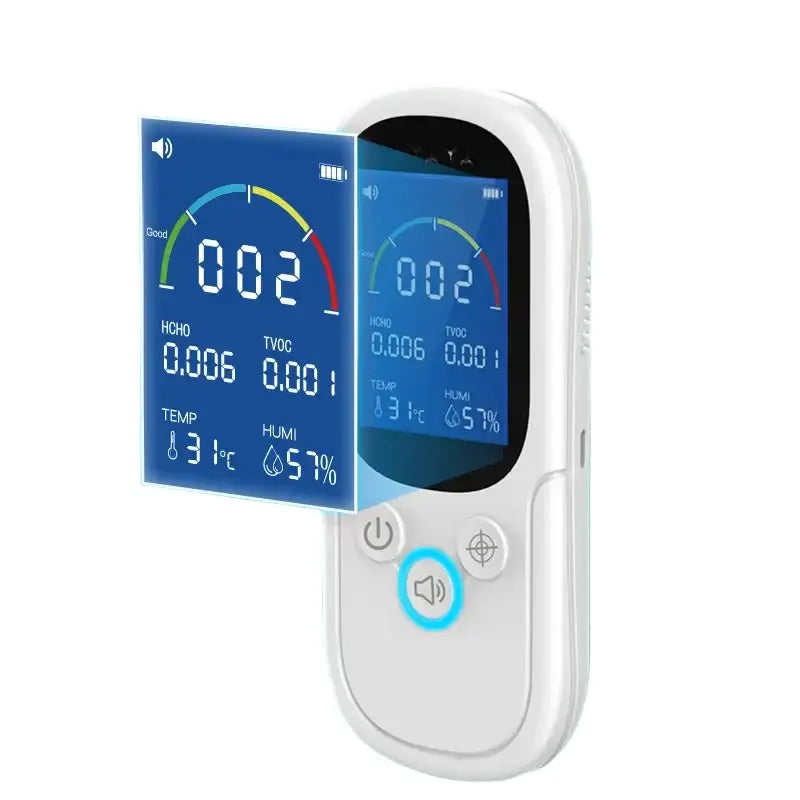 Air Quality Monitor – Formaldehyde TVOC CO2 Temperature & Humidity Detector - HBC