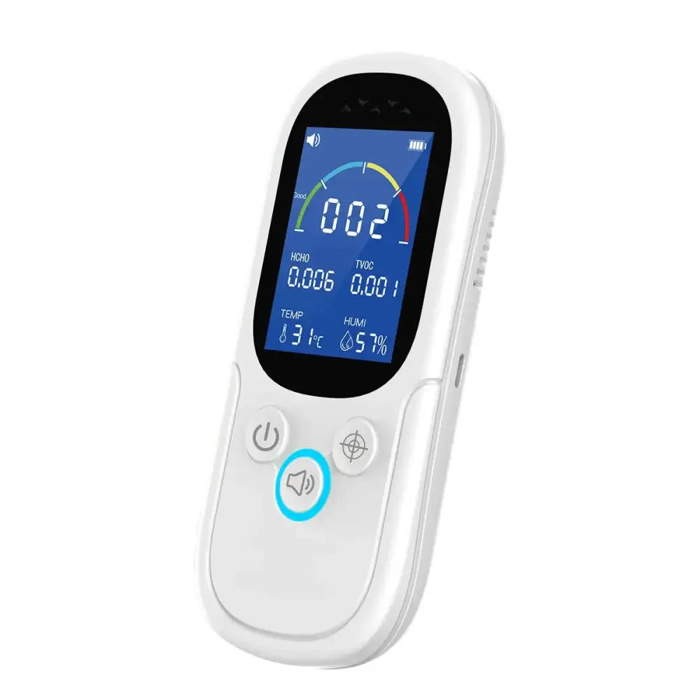 Air Quality Monitor – Formaldehyde TVOC CO2 Temperature & Humidity Detector - JMS12 / Air Quality Monitor - HBC