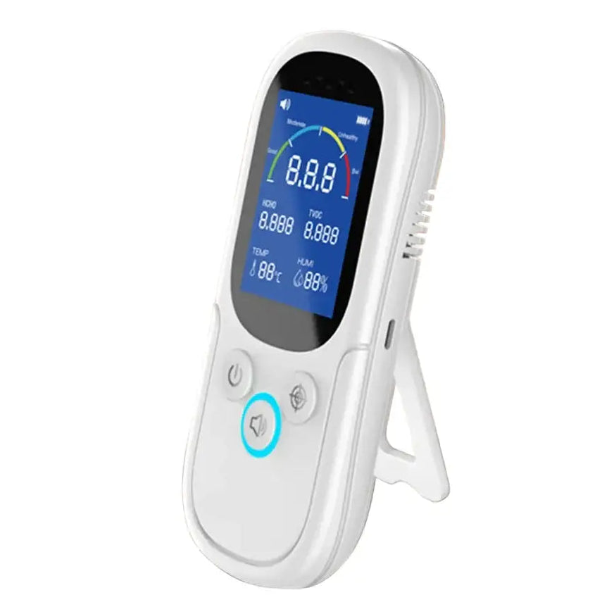Air Quality Monitor – Formaldehyde TVOC CO2 Temperature & Humidity Detector - HBC