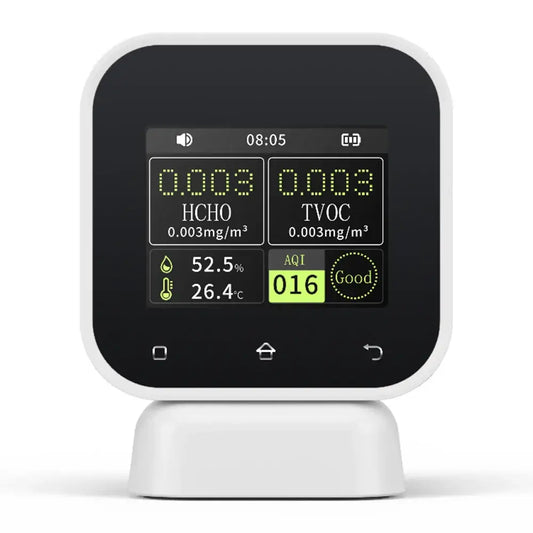 Air Quality Monitor – Real-Time Formaldehyde & TVOC Tester - Air Quality Monitor - HBC