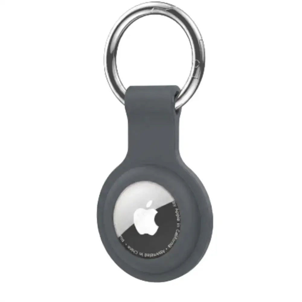 Air Tag Holder with Keyring – For Pets & Luggage - Dark Grey - TWS