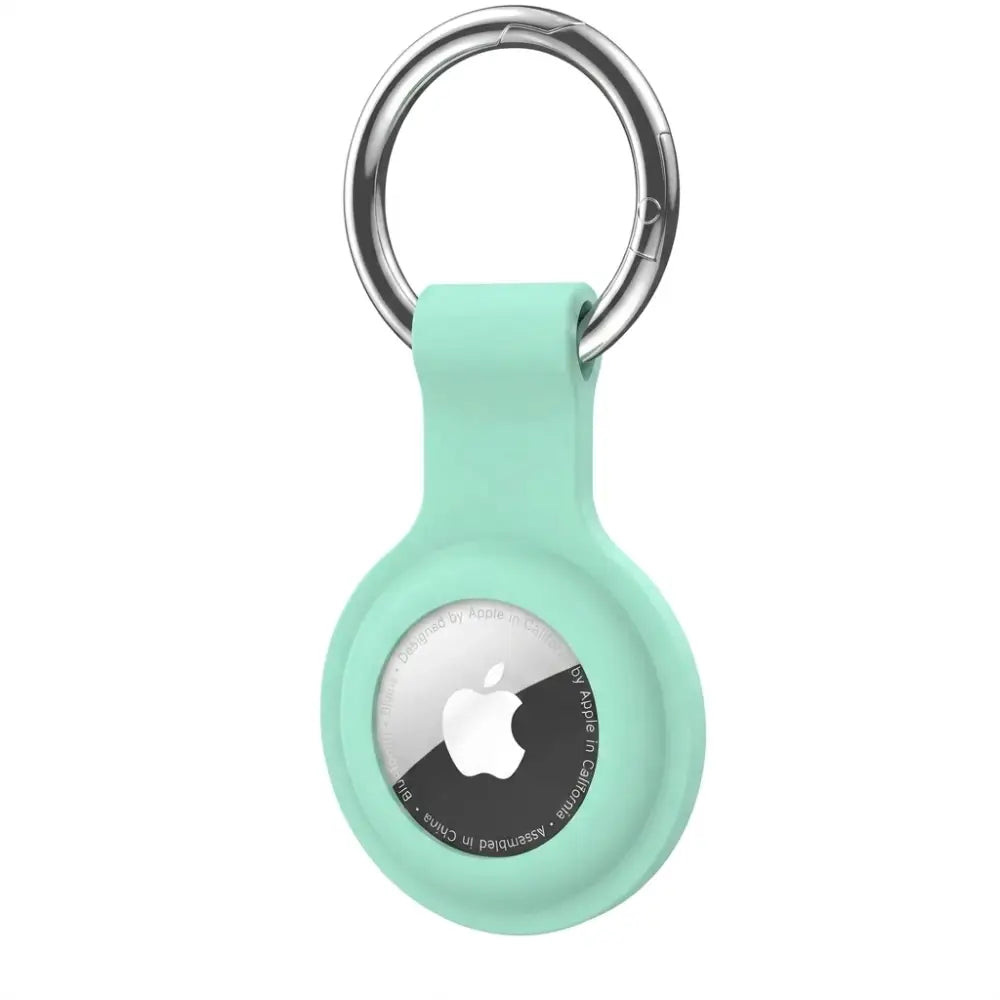 Air Tag Holder with Keyring – For Pets & Luggage - Mint Green - TWS