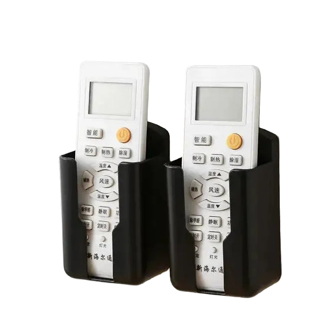 all Mounted Remote Control Holder No Drilling Adhesive Storage Box Universal TV AC Remote Organizer Rack for Home