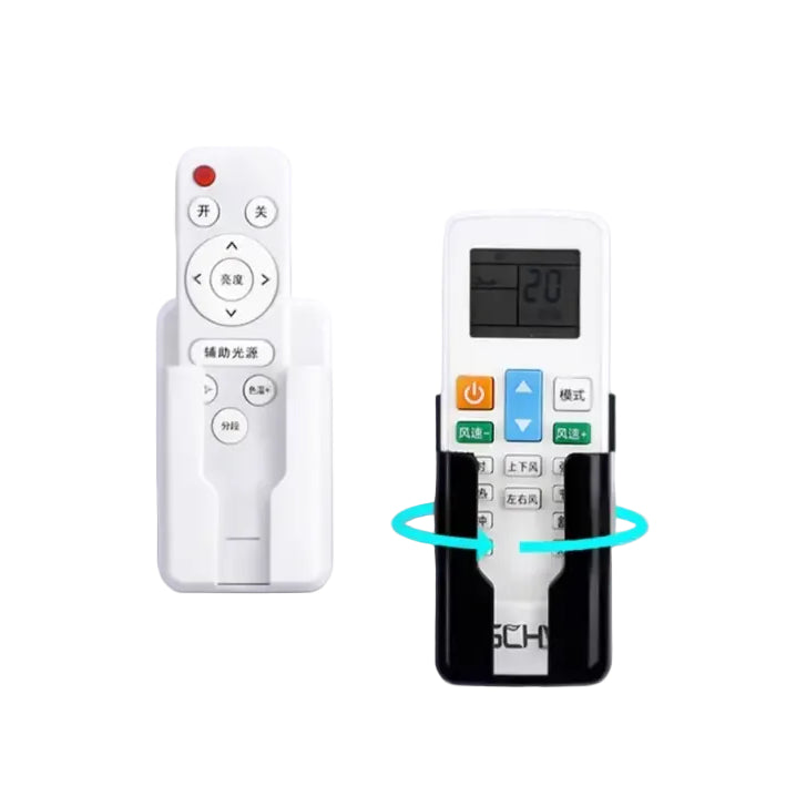 all Mounted Remote Control Holder No Drilling Adhesive Storage Box Universal TV AC Remote Organizer Rack for Home