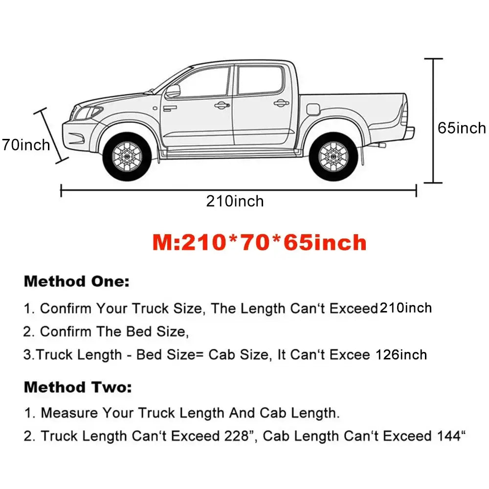 All-Season Waterproof Truck Cover (2 sizes available) - M - HBC
