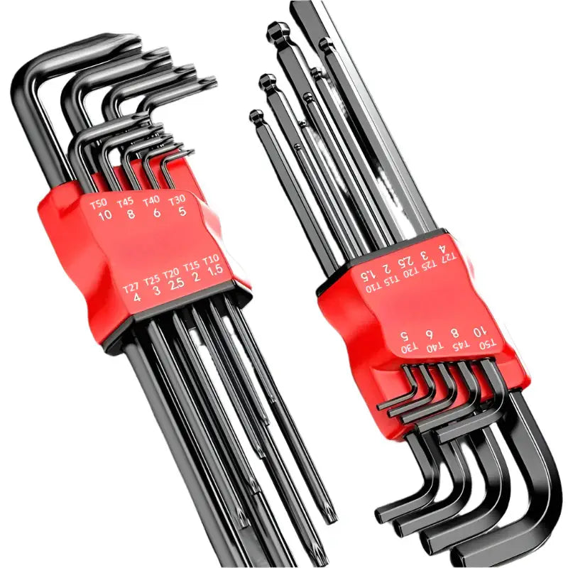 Allen Hex Wrench Screwdriver Set with Sleeve (5 different models available) - HBC