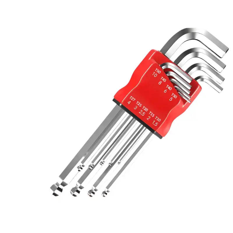 Allen Hex Wrench Screwdriver Set with Sleeve (5 different models available) - JP-1086 - HBC