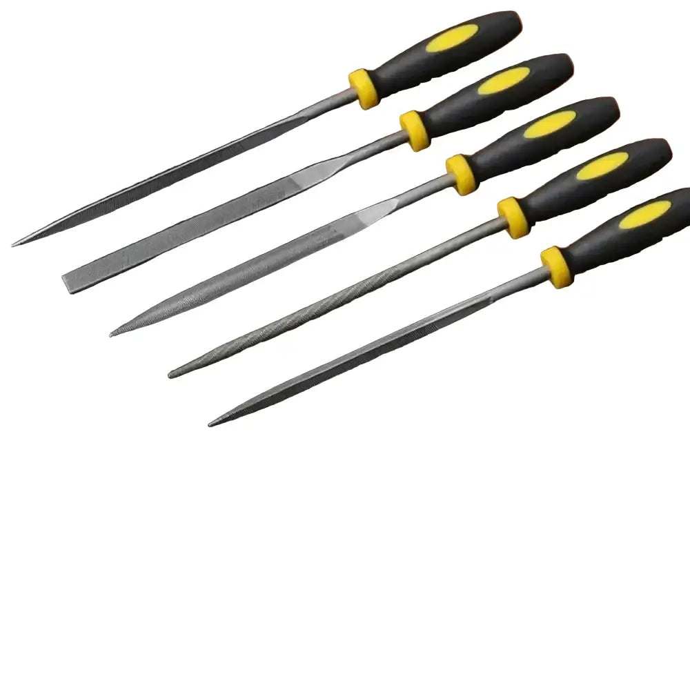 Alloy Steel Precision File Set (5pcs) (2 sizes available) - HBC