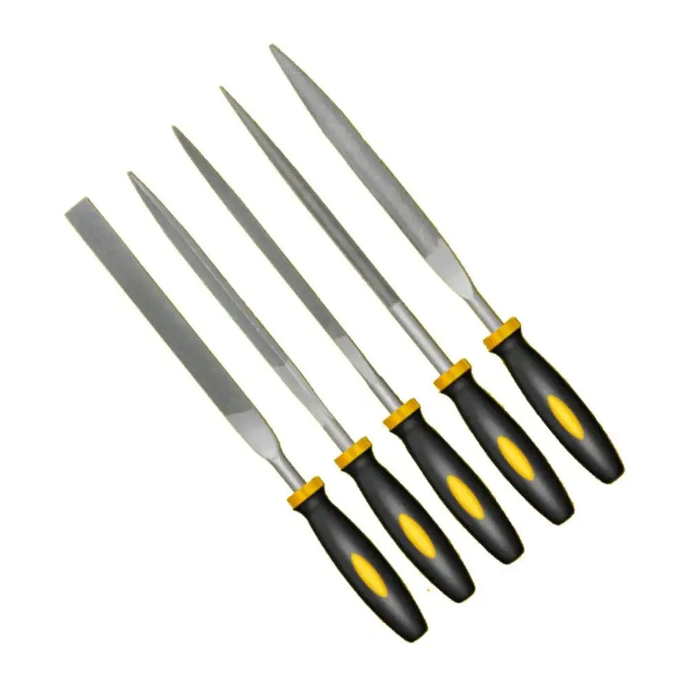 Alloy Steel Precision File Set (5pcs) (2 sizes available) - HBC
