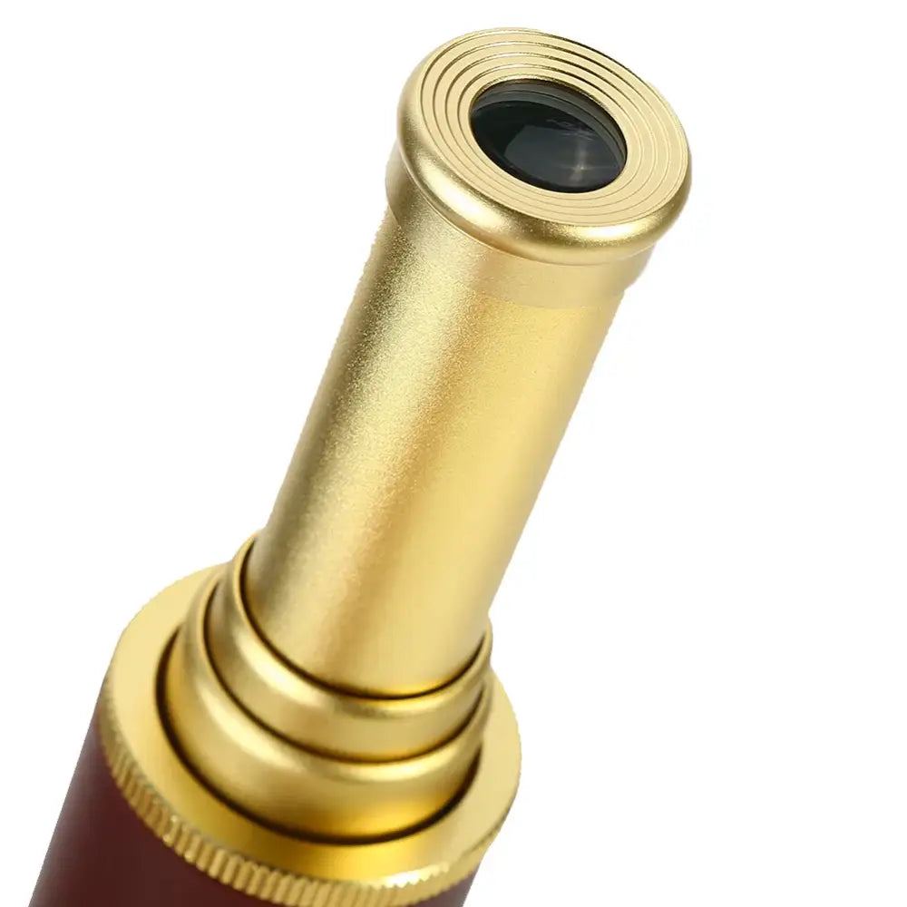 Aluminium Alloy Monocular Telescope - Brown - SS