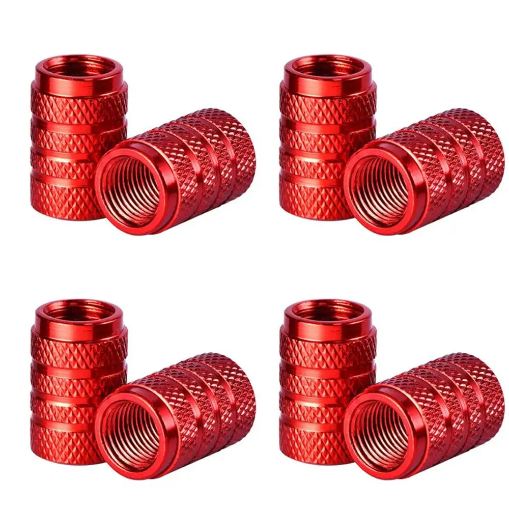 Aluminium Tire Valve Stem Caps (4Pcs) (different colours available) - HBC