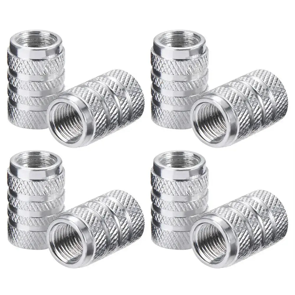 Aluminium Tire Valve Stem Caps (4Pcs) (different colours available) - HBC
