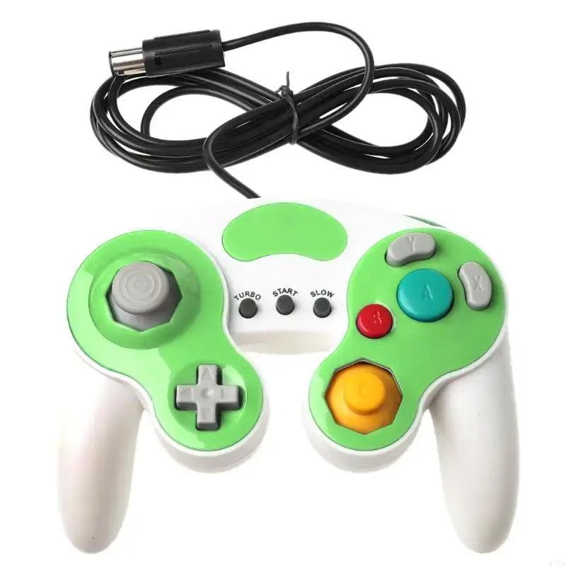 Analog GameCube Controller – Wired Gamepad for GameCube (different colours available) - Green / Controller - 9eight5