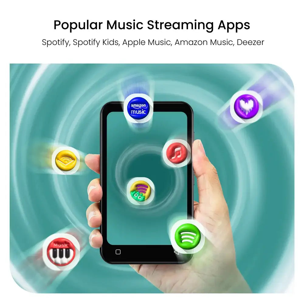 Android MP3/MP4 Music Player with Bluetooth & Wi-Fi (6 colours available) - SS