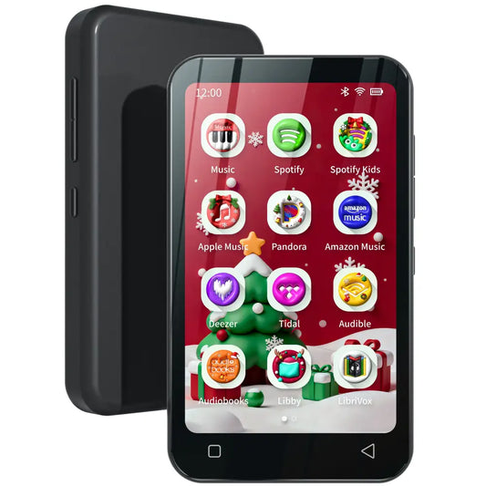 Android MP3/MP4 Music Player with Bluetooth & Wi-Fi (6 colours available) - Black / Music Player / MP3/MP4 - SS