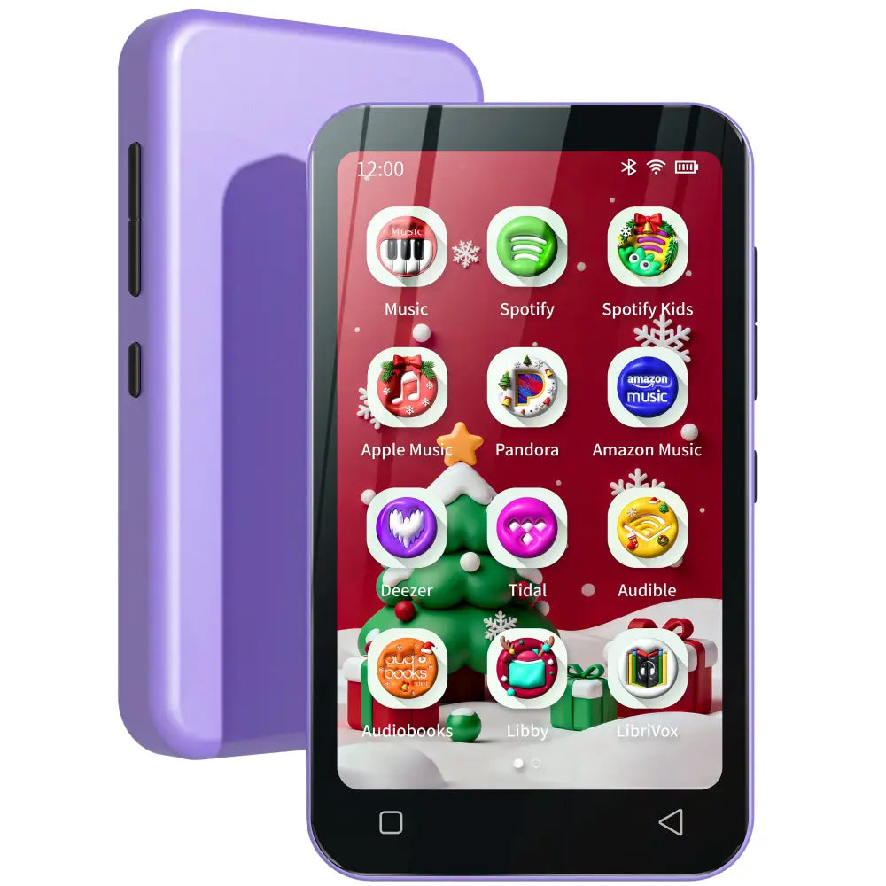 Android MP3/MP4 Music Player with Bluetooth & Wi-Fi (6 colours available) - Purple / Music Player / MP3/MP4 - SS