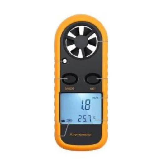 Anemometer - Wind Speed & Air Temperature Meter