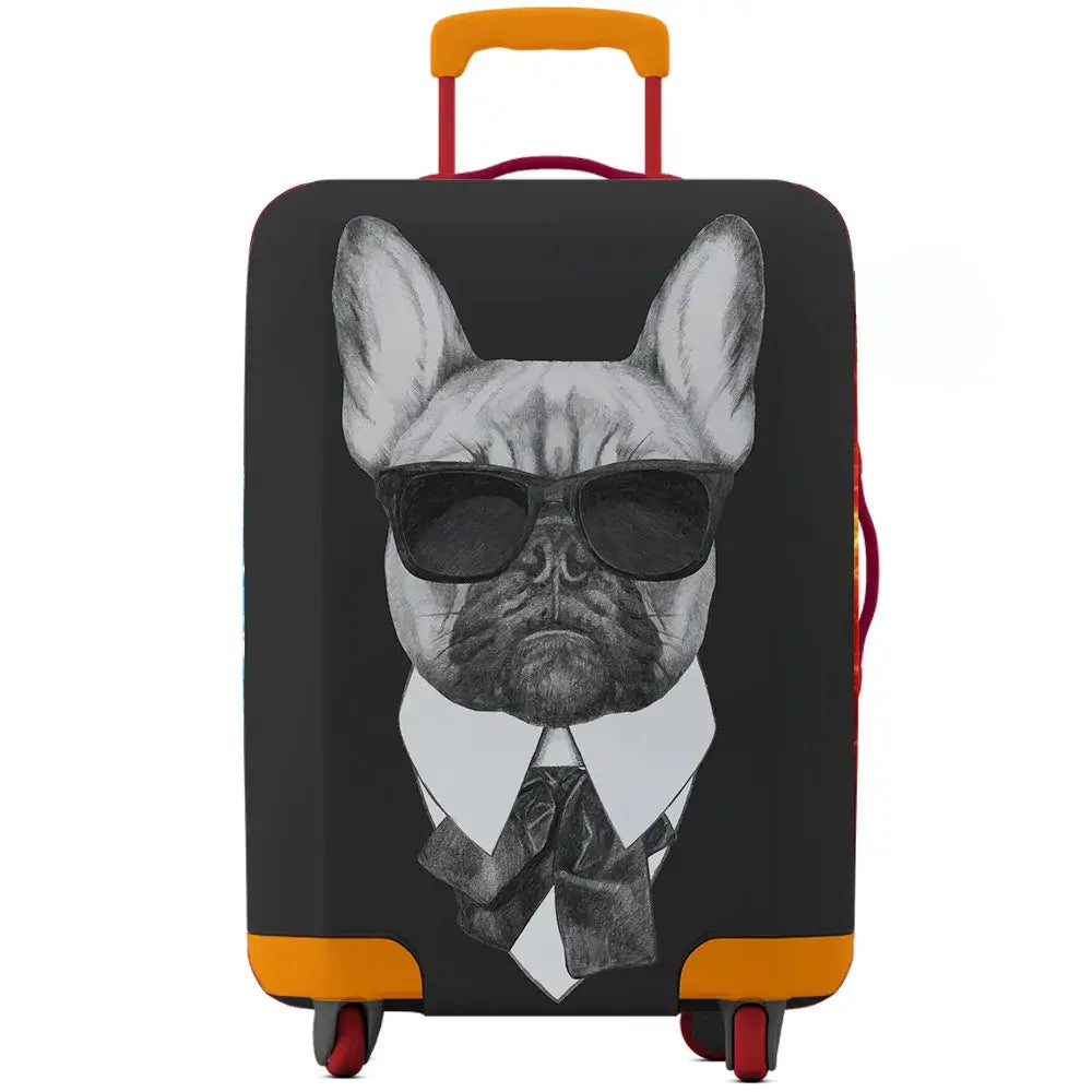 Animal Print Elastic Luggage Cover (18–32″) - 002 / S 18-20 inch / Luggage Cover - SS