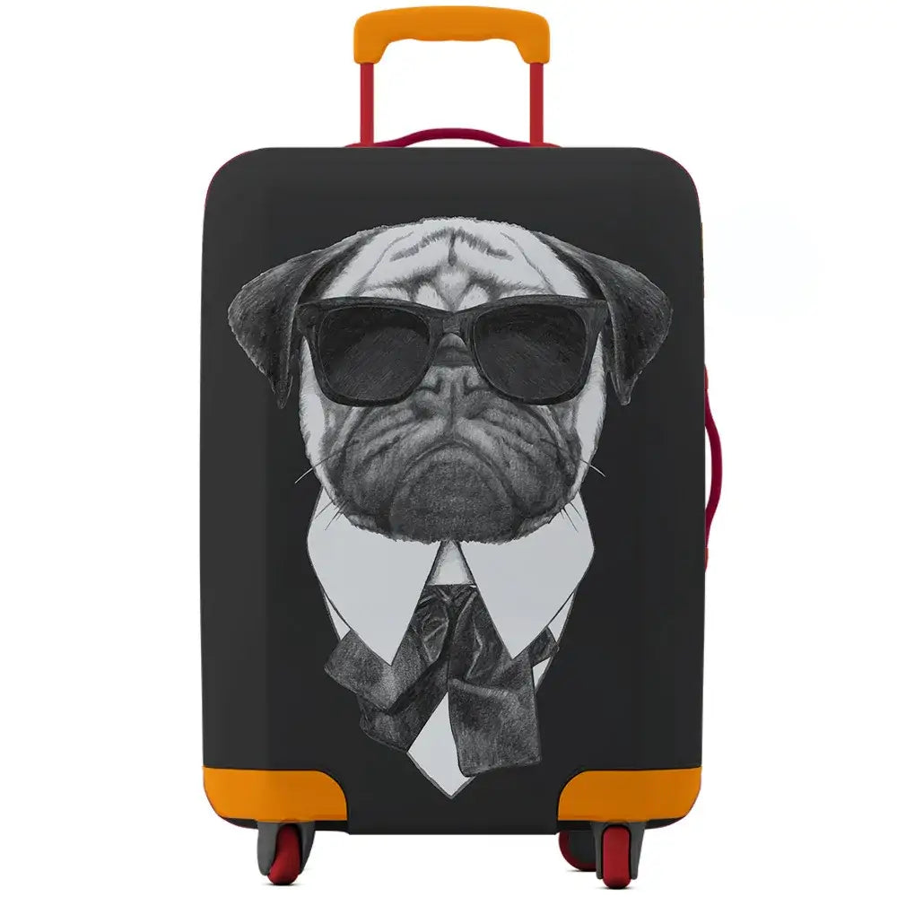 Animal Print Elastic Luggage Cover (18–32″) - 005 / S 18-20 inch / Luggage Cover - SS