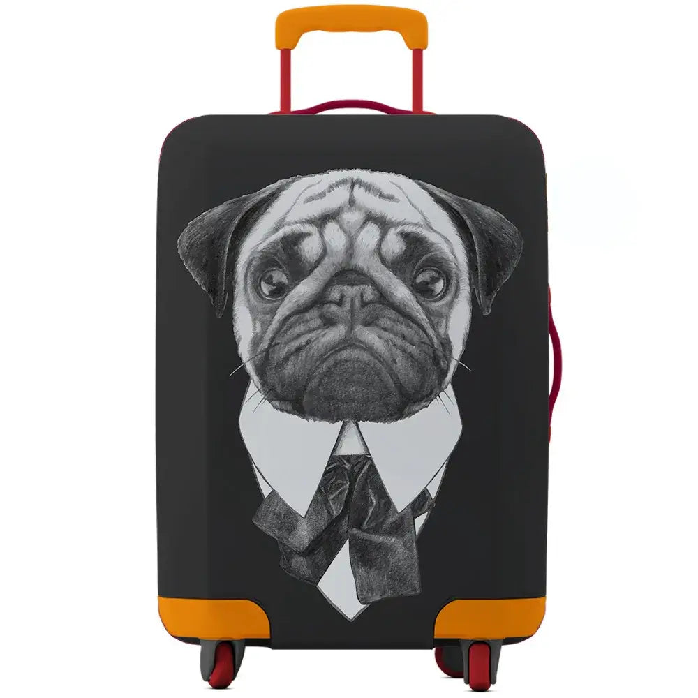 Animal Print Elastic Luggage Cover (18–32″) - 006 / S 18-20 inch / Luggage Cover - SS