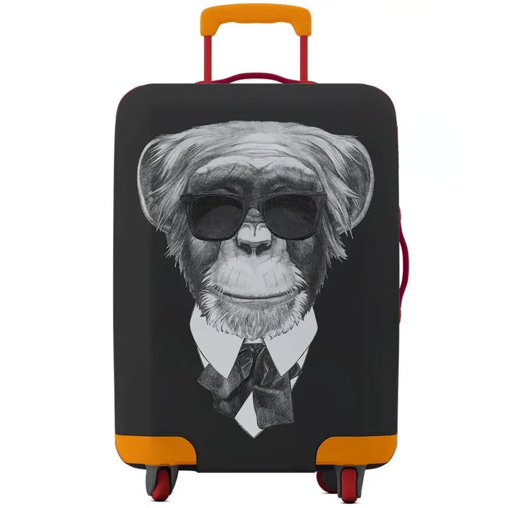 Animal Print Elastic Luggage Cover (18–32″) - 009 / S 18-20 inch / Luggage Cover - SS