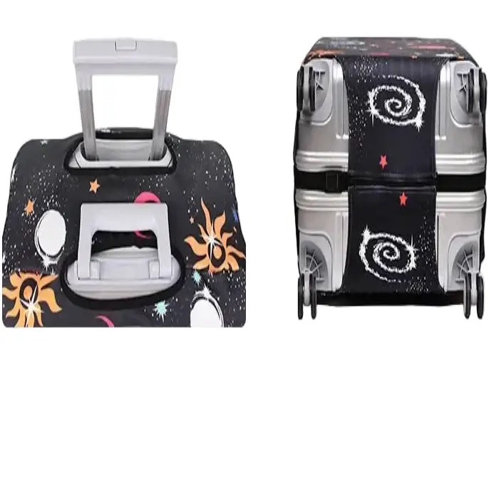 Animal Print Elastic Luggage Cover (18–32″) - SS