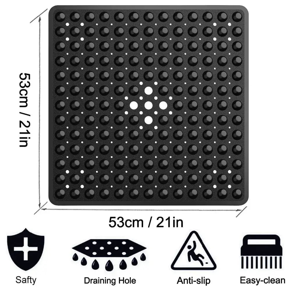 Anti-Slip Shower Mat (53x53cm) - SS