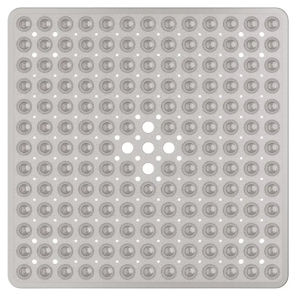 Anti-Slip Shower Mat (53x53cm) - Transparent Grey - SS