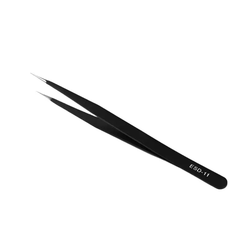 Anti-Static ESD Stainless Steel Curved Tweezers (6 different types available) - ESD-11 - HBC
