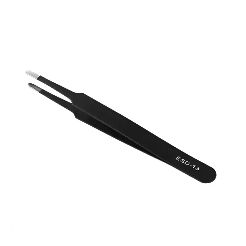 Anti-Static ESD Stainless Steel Curved Tweezers (6 different types available) - ESD-13 - HBC