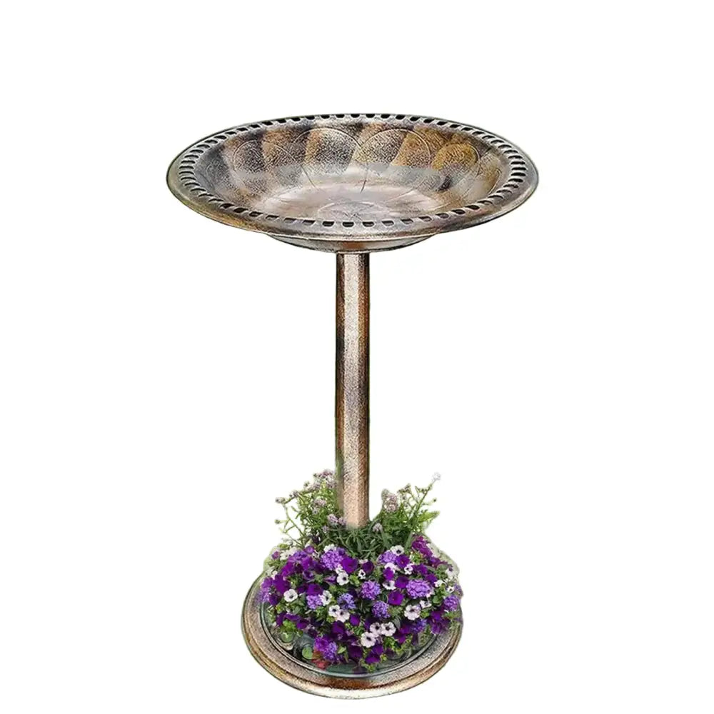 Antique Style Bird Bath (2 colours available) - Gold - SS
