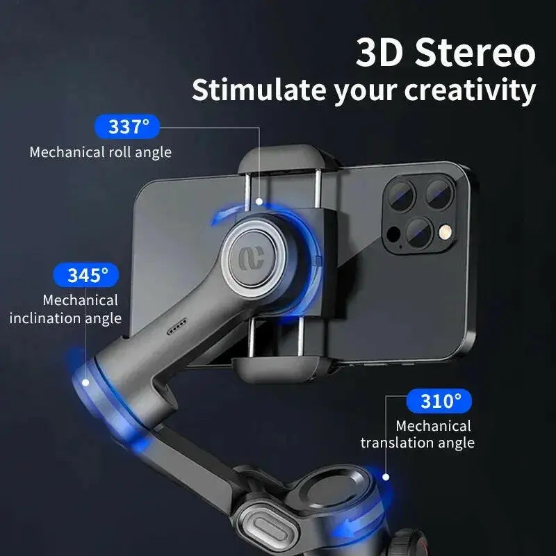 AOCHUAN Smart XE 3-Axis Handheld Gimbal Stabilizer - Black
