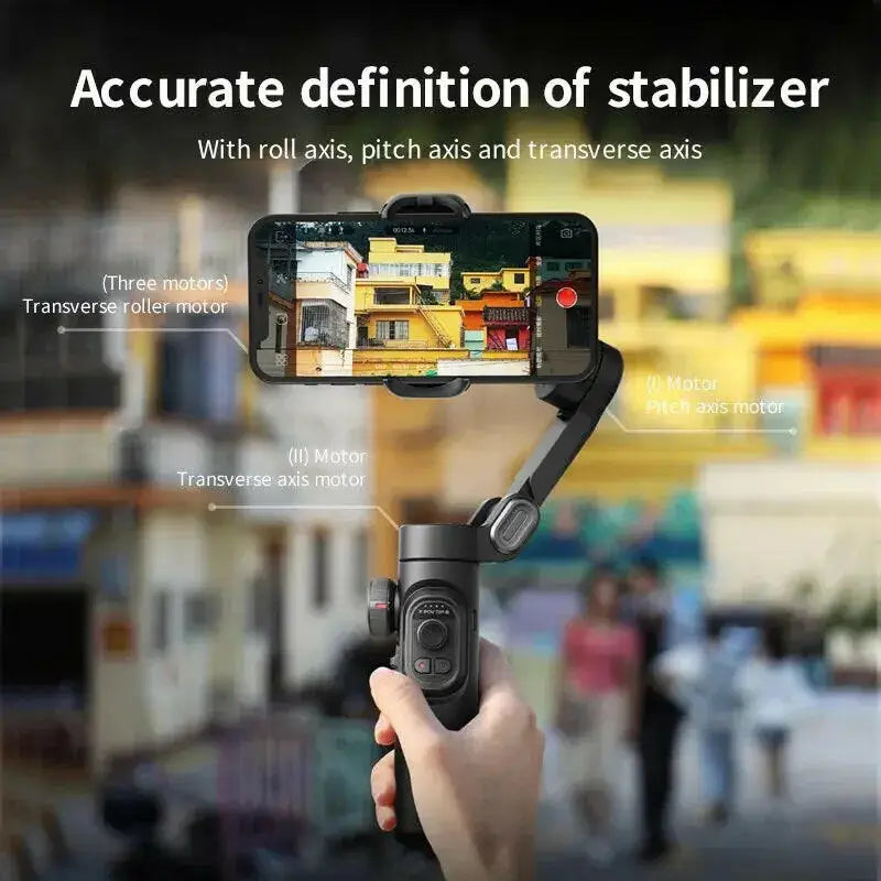 AOCHUAN Smart XE 3-Axis Handheld Gimbal Stabilizer - Black