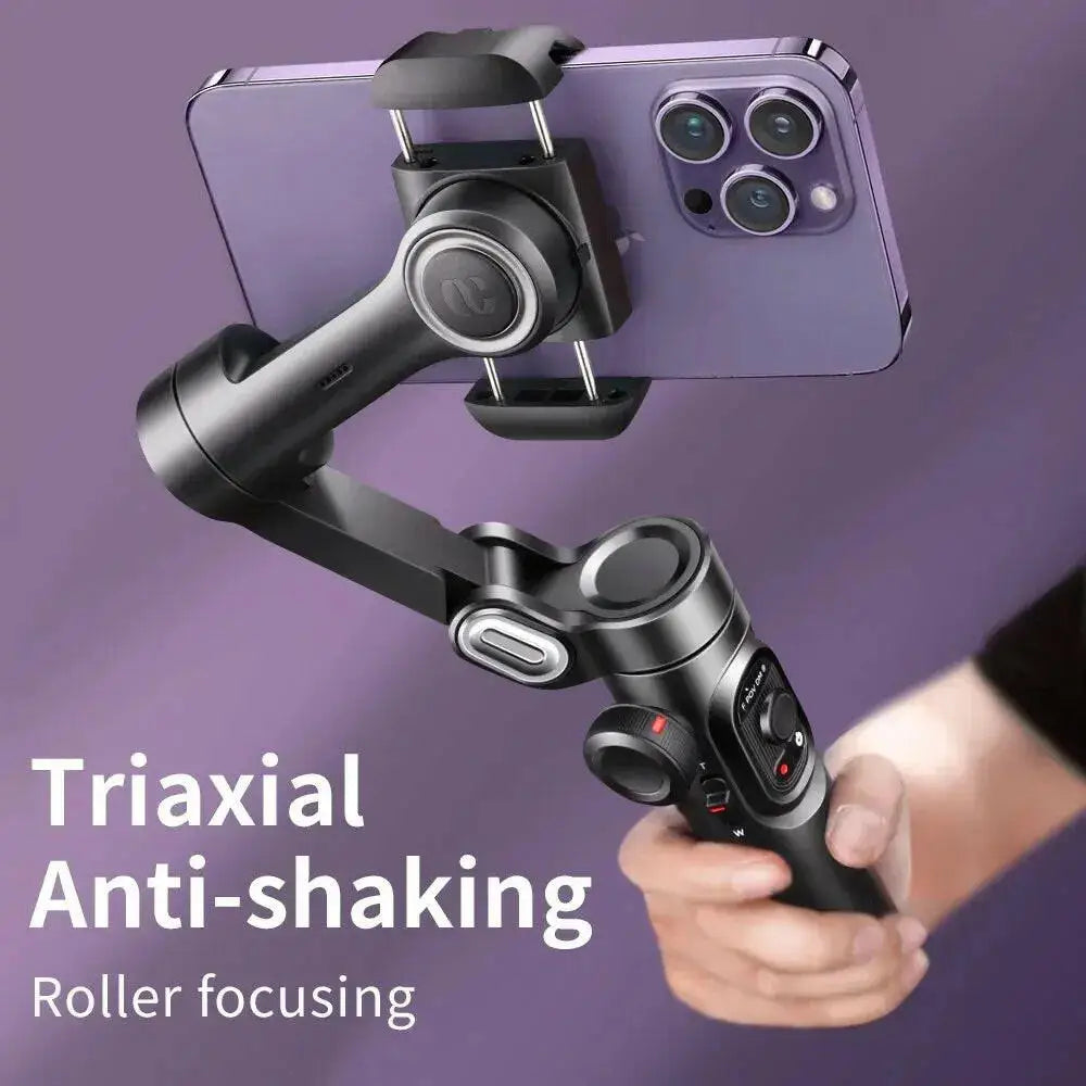 AOCHUAN Smart XE 3-Axis Handheld Gimbal Stabilizer - Black